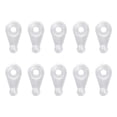 thumbnail image 1 of Shisuyan 100pcs Glass Mirror Fixing Clips Small Closet Bookshelf Embedded Glass Mirror Fixing Clips For Home (Transparent), 1 of 8