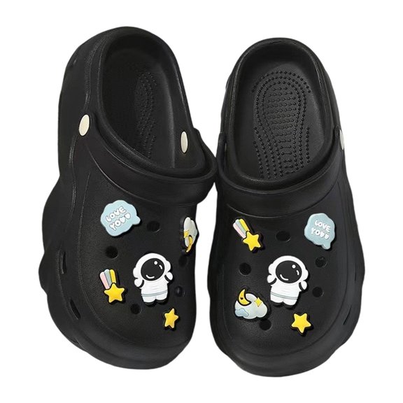 Wovix Women'S Slipper Garden Shoes Classic Cushioned Thick Sole Casual Soft Daily Footwear Indoor Outdoor Shoes