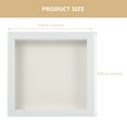 thumbnail image 2 of Miangastore 2 Pcs Cadre d'Affichage d'Insectes Matériau Synthétique Blanc Design Simple Décoration Maison, 2 of 8