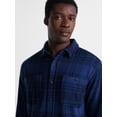 thumbnail image 5 of George Men's Knit Overshirt with Long Sleeves, Sizes XS-4XLT, 5 of 6