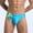 01Sky Blue, variant on Hicidod Swimming Briefs for Men Drawstring Trendy Solid Bikini Swimsuits Beach Board Surf Shorts Trunks Swimwear for Summer