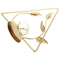 thumbnail image 5 of Golden Leaves Decoration Leaf Sculpture for Indoor Environment Iron and Crystal Ornament 1Pcs, 5 of 5