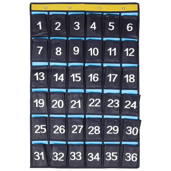 Bolsos de bolsillos numerados Teléfono celular Organizador de colgantes Bolsa de almacenamiento colgante