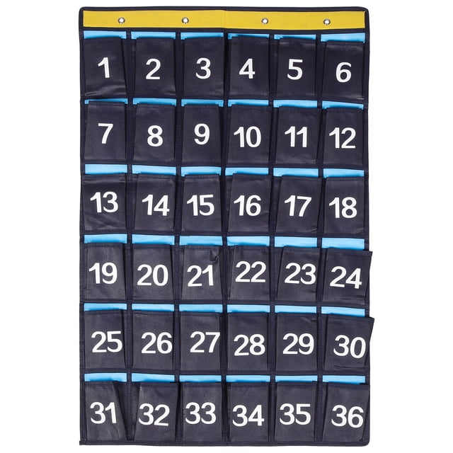 Bolsos de bolsillos numerados Teléfono celular Organizador de colgantes Bolsa de almacenamiento colgante
