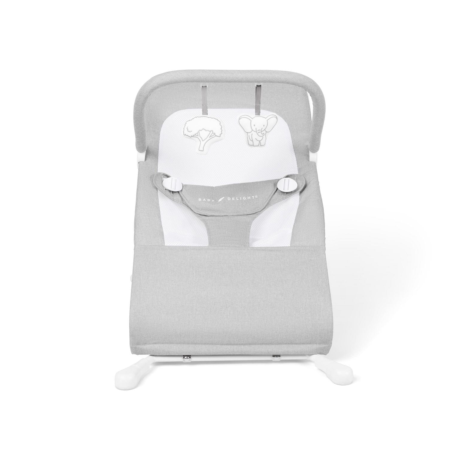 Baby Delight highland Bouncer, Pebble Grey, Enjoy the Highland Bouncer