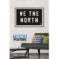 thumbnail image 2 of NBA Toronto Raptors - We The North 16 Wall Poster, 22.375" x 34", Framed, 2 of 5