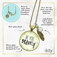 thumbnail image 5 of Be You Bravely Necklace Female Adult Gutsy Goodness Bronze Metal Jewelry, 5 of 8