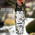 thumbnail image 2 of 30 oz Halloween Tumbler with Handle Halloween Gifts for Women Men Goth Birthday Gift 30oz Stainless Steel Travel Cup Mug Water Bottle, 2 of 6