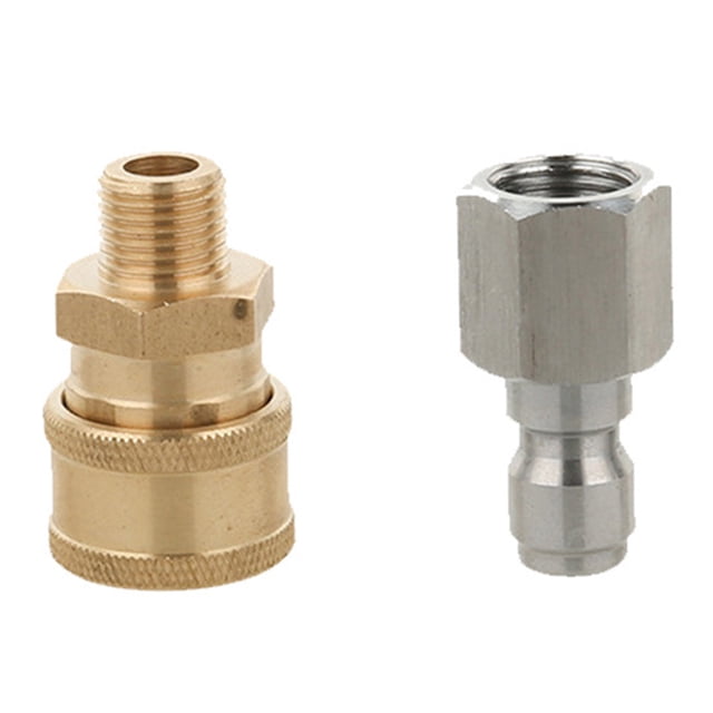 Hugtrwg Adaptador para Lavadora A Presión Conector Rápido 1/4 Conector Rápido para Lavadora Alta Presión