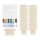 thumbnail image 3 of Juego de 25 Piezas de Recortes de Madera para Niños, Juego de Manualidades Deportivas DIY, 15,2 X 12,7 Cm, para Materiales Y Proyectos de Arte, Incluy, 3 of 9