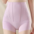 thumbnail image 2 of Gpoecd Womens Boxer Briefs Lace Mid Rise Control Lifting No Ride Up Seamless Breathable Plus Size Panties Pink,XL, 2 of 6