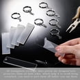 thumbnail image 4 of 360 Pieces Rectangle Acrylic Key Chain Blank Transparent Acrylic KeyChain Blank, 4 of 6
