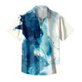 thumbnail image 5 of Hawaiian Shirt For Men, Men's Vintage Button Down Bowling Shirts Short Sleeve Summer Beach ShirtM, 5 of 5