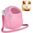 thumbnail image 1 of Mochila de viaje transpirable portátil para erizos africanos, hámsteres y perros. Bolsos de mano para cachorros y gatos., 1 of 5
