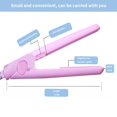 thumbnail image 4 of Kritne 4Colors 2 in 1 Mini Hair Straightener Ceramic Tourmaline Plate Beauty Flat Iron Heating Curler, Hair Straightener, Mini Flat Iron, 4 of 9