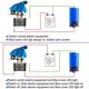 thumbnail image 2 of 3-Pack Waterproof SPST Toggle Switches with Blue LED, 12V-24V 20A, Metal On/Off Switch for Cars, Trucks, Boats - Compatible with DC Systems, 2 of 4