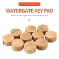 thumbnail image 3 of 10Pcs Water Key Water Key Spit Valve Cork Pad For Trumpet Trombone Repair Accessories Diameter 9Mm Thickness 4Mm, 3 of 10