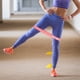 thumbnail image 1 of Gummi-Yoga-Widerstandsbänder Pilates Gym Workout Fitnessgeräte (0,7 mm), 1 of 4