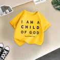 thumbnail image 4 of WEAIXIMIUNG T-Shirt de Pâques pour Filles, Mignon, Imprimé, Col Rond, Manches Courtes, Été, Décontracté, Ample, 4-6 Ans, 4 of 4