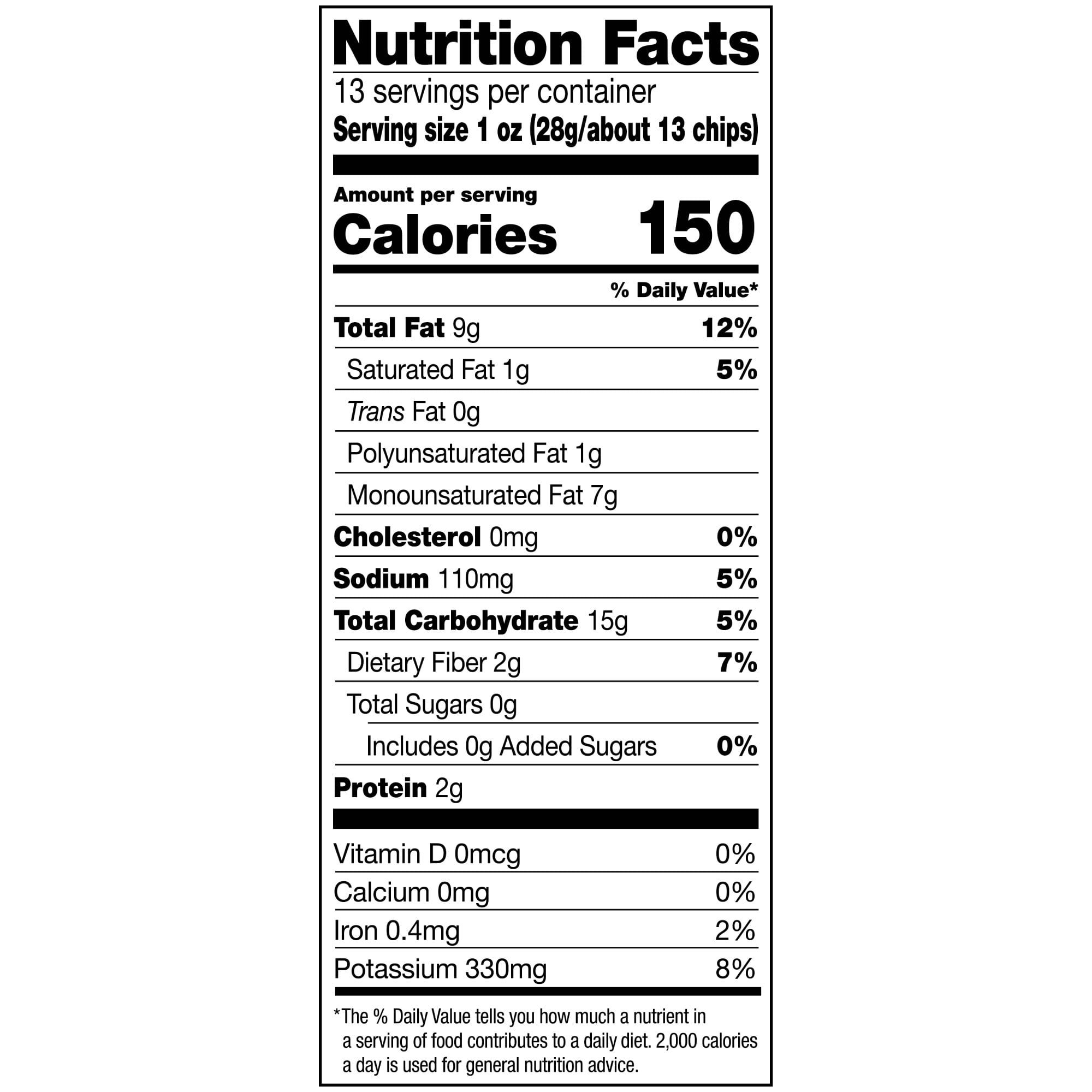 (2 pack) Kettle Brand Potato Chips, Sea Salt Kettle Chips, Party Size, 13 oz