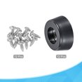 thumbnail image 3 of Uxcell 0.39" H x 0.98" W Rubber Bumper Feet with Stainless Steel Washer and Screws 12Pack, 3 of 5