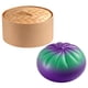 thumbnail image 2 of Juguete colorido con bollo al vapor y blandito con caja – Suave apretón sensorial de TPR, adorable decoración de escritorio Kawaii, juguete antiestrés portátil de 3,35 pulgadas para adultos, 2 of 9