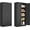 Black, variant on Wall Cabinet with Doors, Small Hanging Cabinet for Kitchen Pantry, Metal Overhead Cabinets for Dining, Living Room, Bathroom, 16" D x 32" W x 15" H, White, Assembly Required