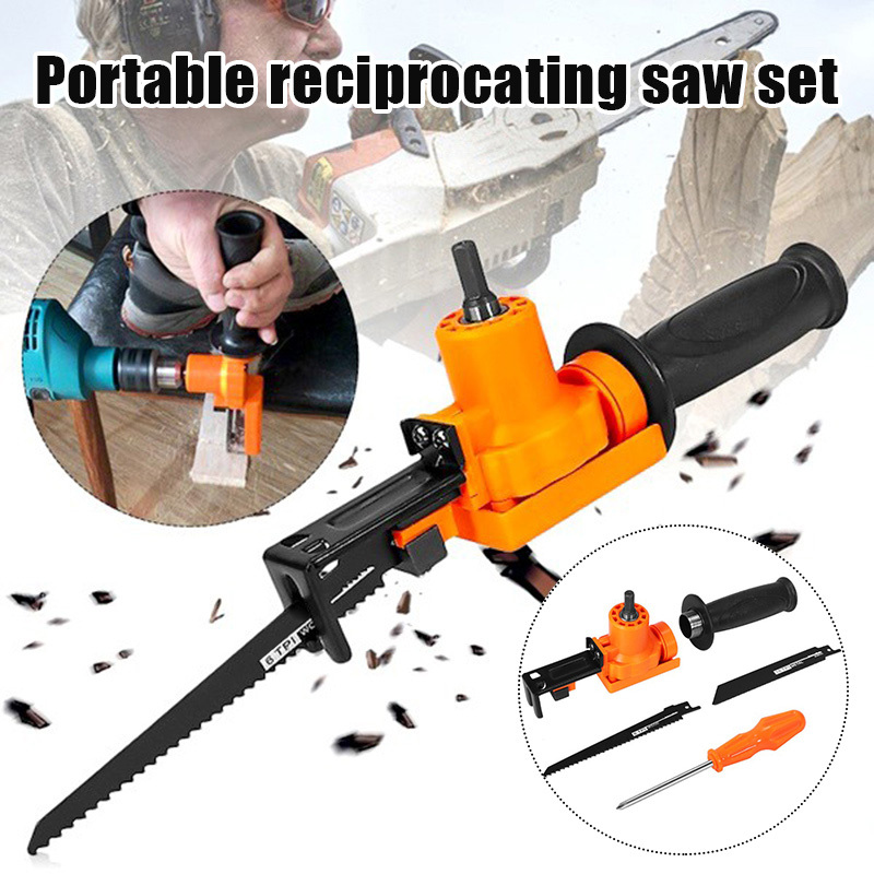 TOPOINT Reciprocating Saw Adapter Electric Drill Modified Electric Saw