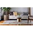 thumbnail image 4 of Unique Loom Outdoor Modern Collection Area Rug - New York (8' x 10' Rectangle Ivory/Gray), 4 of 10