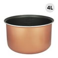 thumbnail image 1 of Yeacher 2L/3L/4L/5L Thickened Aluminum Alloy Rice Cooker Liner Honeycomb Non-stick Pot Replacement Accessories Kitchen Food, 1 of 8