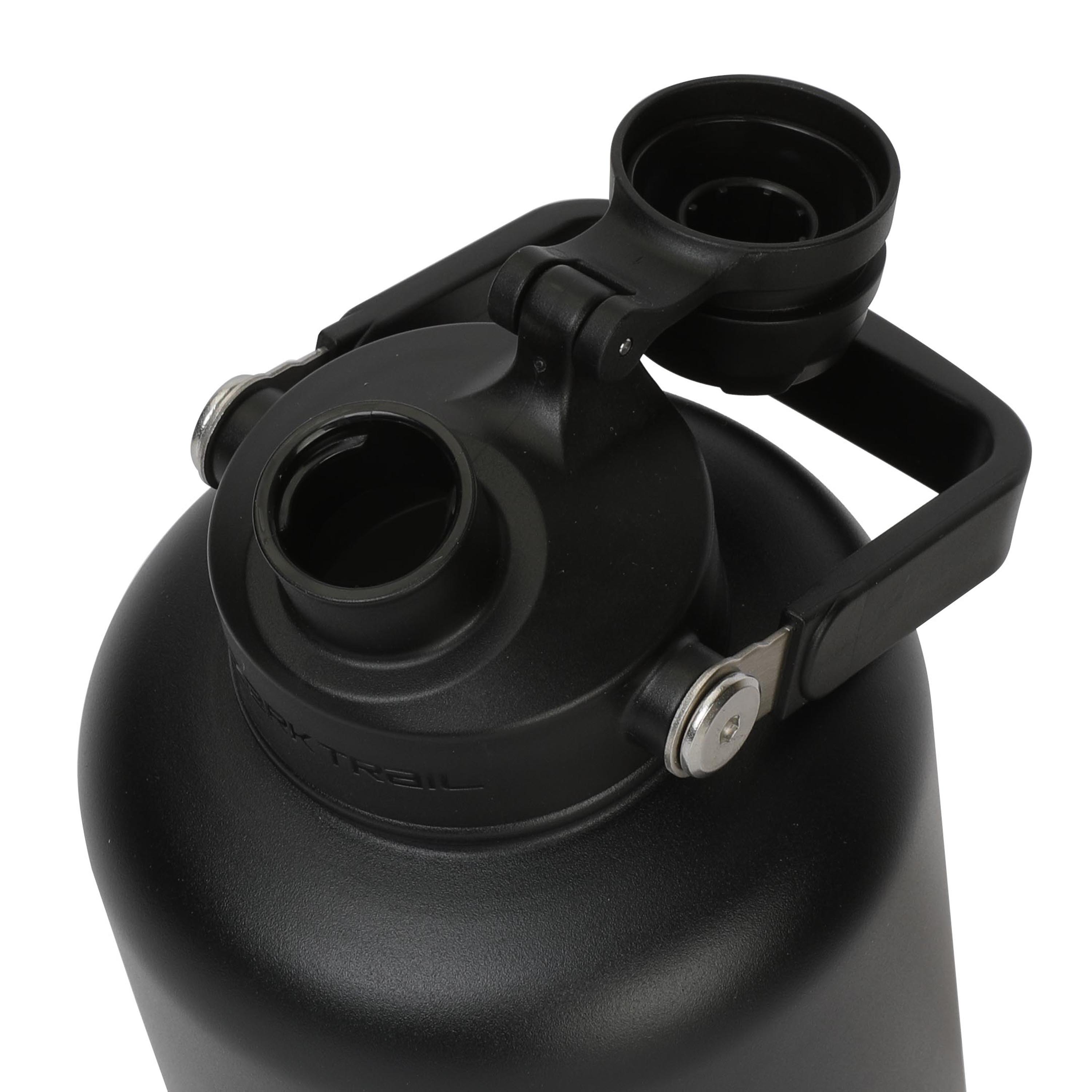 Jarra aislada de acero inoxidable Ozark Trail de 64 oz con asa, negro 7