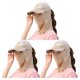 thumbnail image 4 of Wosthever Unisex Casual a prueba de viento sombrero deportes al aire libre senderismo ciclismo sombreros UV pantalla cara cuello solapa hombre Type3 NO3, 4 of 6
