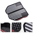 thumbnail image 2 of KAKOWELY bed rail covers 2pcs Bed Rail Stake Pocket Covers Flag Design Dust And Rain Protection Fits Models Truck Bed Accessories Compatible With Silverado And Sierra 2019-2020 Trucks, 2 of 5
