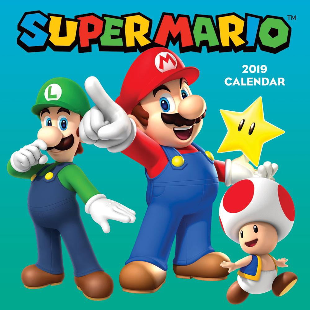 Super Mario 2019 Wall Calendar (Other)