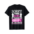 thumbnail image 2 of Sorry This Girl Is Taken By A RC Car Driver Wife RC Cars T-Shirt, 100% Cotton 180g Weight Sorry T-shirts for Men Dad Father Friends, Black Crewneck Short Sleeve, S-XXXL Regular-Fit Summer Shirts, 2 of 8