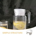 thumbnail image 2 of EeaseCA 5Pcs Glass Water Pitcher Replacement Lids Plastic Water Jug Cover Replacement Water Kettle Lids, 2 of 8