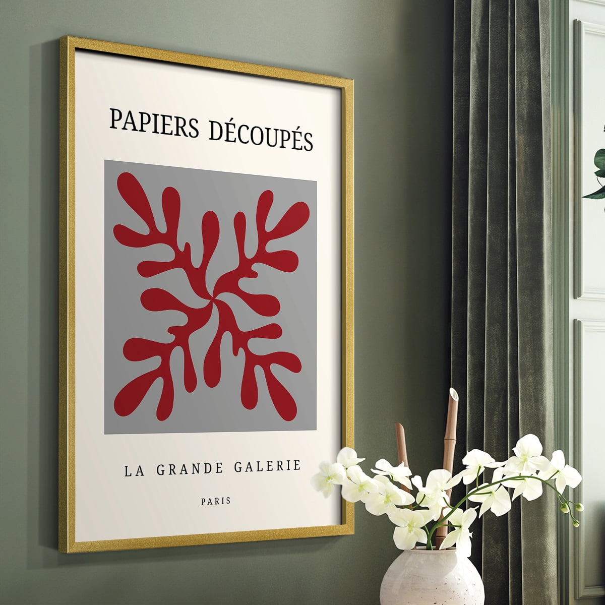 Matisse CD in Gold Solid Wood 8 x 10 Framed Print