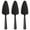 Black, variant on Pie Cake Server, 9.3-inch Stainless Steel Pizza Pastry Server Set of 3, Dishwasher Safe