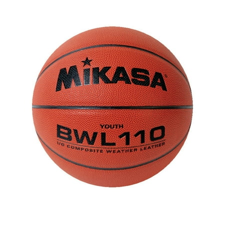 Mikasa BWL110 Junior 27-1/2 in Premium Composite Leather Basketball