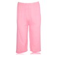thumbnail image 4 of JEFFRICO Pajamas For Women Capri Set Sleepwear Soft Pajamas Short Sleeve Pajama Sleepshirt With Capri Pants, 4 of 6