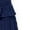 Navy, variant on Ruimatai Women's A-Line Skirt Casual Long Flowy Elastic Waist Solid Pleated Midi Skirt for Spring Summer Comfortable Fashion
