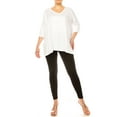thumbnail image 3 of Moa Collection Women's 2-Piece Lounge Set Buttery Soft Tunic and Black Leggings, 3 of 8