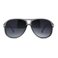 thumbnail image 1 of Classic Mens Plastic Tear Drop Shape Racer Sunglasses Slate Silver Smoke, 1 of 4