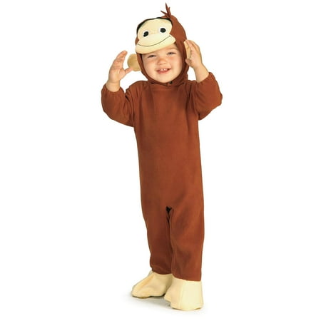 Curious George Boy's Halloween Fancy-Dress Costume for Child, Newborn