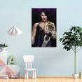thumbnail image 4 of Rhea Ripley Poster, Canvas Wall Hanging Art Painting, Artwork Print for Home Decor Bedroom Living Room Dorm, Frame, 4 of 8