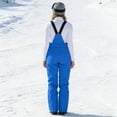 thumbnail image 4 of AzureSilk Ski Pants Women Insulated Ski Bib Overalls Snowboarding Pants Adjustable Shoulder Strap Snowsuit, Sizes XS-3XL, 4 of 5