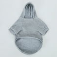thumbnail image 6 of Mzoazpie Dad Letter Dog Sweatshirts Hoodies Winter Warm for Small/Larger Dog Puppy Cute Hooded Coat Pet Clothes Outdoor,Size L, 6 of 6