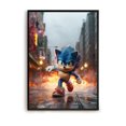 thumbnail image 3 of Pósteres de S-Sonic para decoración de paredes, pinturas, decoraciones para el hogar, decoración de habitaciones, estética, póster de anime, arte en lienzo, 3 of 5