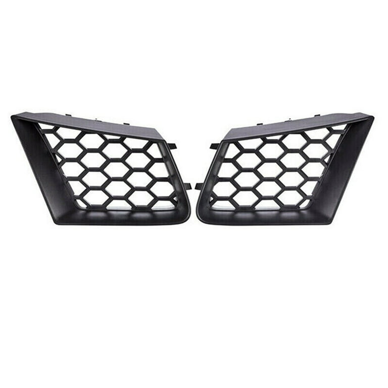 Fit For Seat Ibiza Cordoba Typ 6L 2002-2009 Front Bumper Upper Black Grill  1Pair 