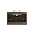 thumbnail image 3 of Modern Bathroom Sink Vanity 30" Walnut - Large Storage, Silent Drawers, Stylish Design With Ceramic Basin Contemporary Style, Abundant Inner Storage Area, Drawers, 3 of 6